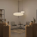 Opal Disc Suspension Lamp - Simprolos