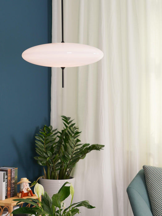 Opal Disc Suspension Lamp - Simprolos
