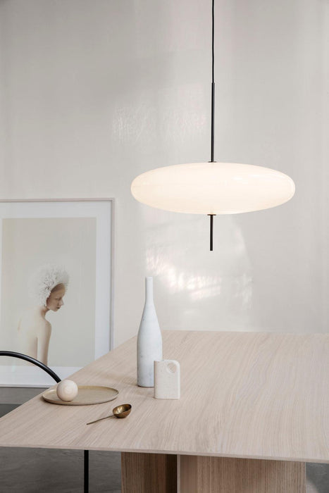 Opal Disc Suspension Lamp - Simprolos