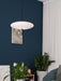 Opal Disc Suspension Lamp - Simprolos