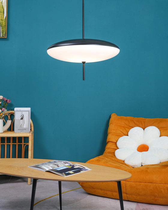 Opal Disc Suspension Lamp - Simprolos