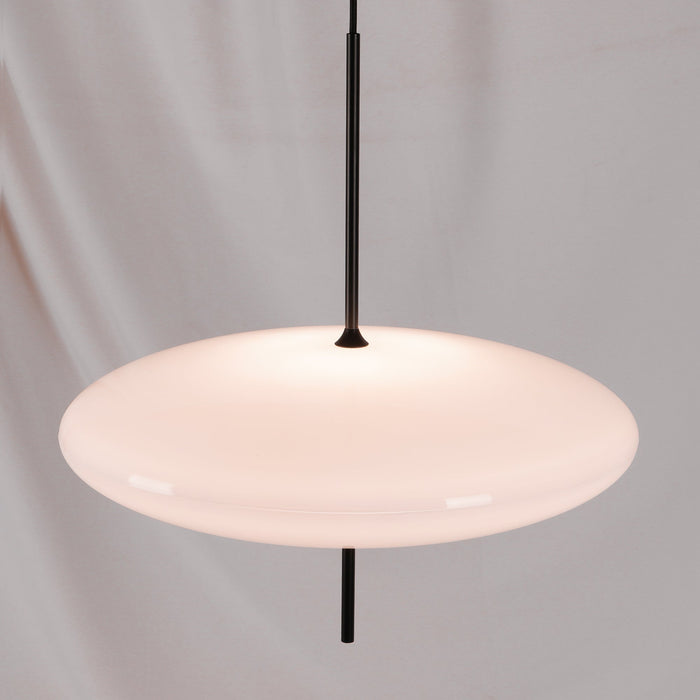 Opal Disc Suspension Lamp - Simprolos