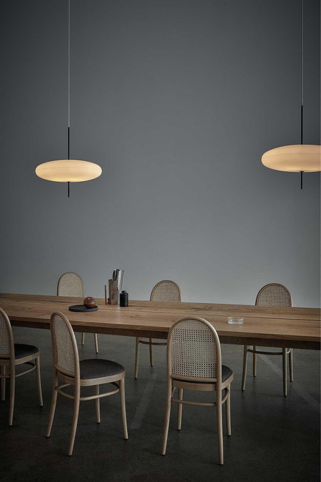 Opal Disc Suspension Lamp - Simprolos