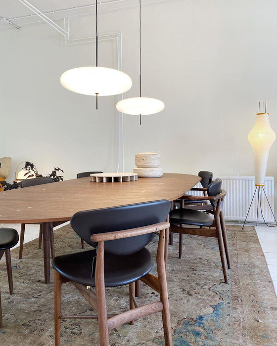 Opal Disc Suspension Lamp - Simprolos