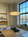 Opal Disc Suspension Lamp - Simprolos