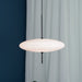 Opal Disc Suspension Lamp - Simprolos