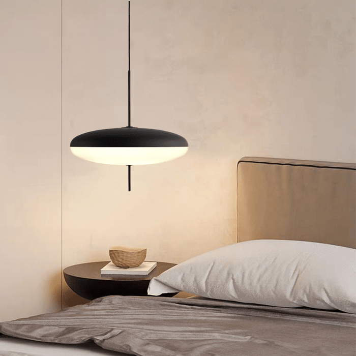 Opal Disc Suspension Lamp - Simprolos