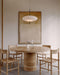 Opal Disc Suspension Lamp - Simprolos