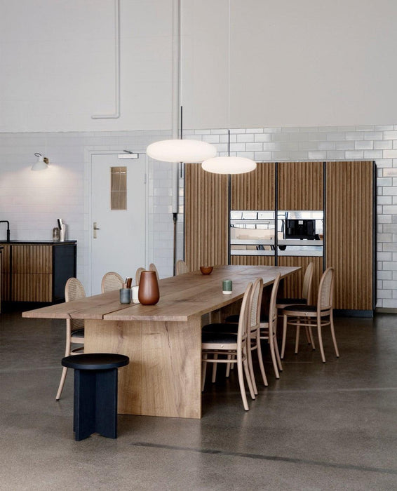 Opal Disc Suspension Lamp - Simprolos
