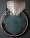 Opalora Pink Glass Chandelier - Simprolos