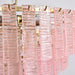 Opalora Pink Glass Chandelier - Simprolos