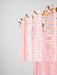 Opalora Pink Glass Chandelier - Simprolos