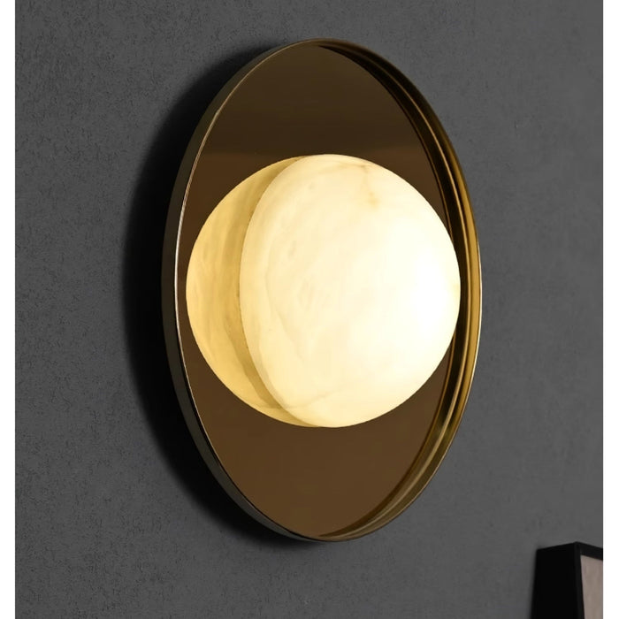 Ophela Alabaster Sconce - Simprolos