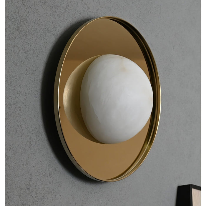 Ophela Alabaster Sconce - Simprolos
