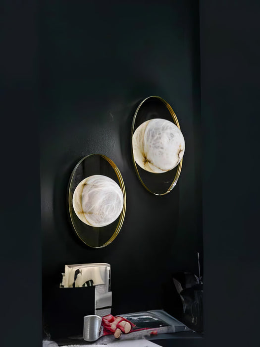 Ophela Alabaster Sconce - Simprolos