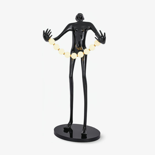 Orb Juggler Sculpture Floor Lamp - Simprolos