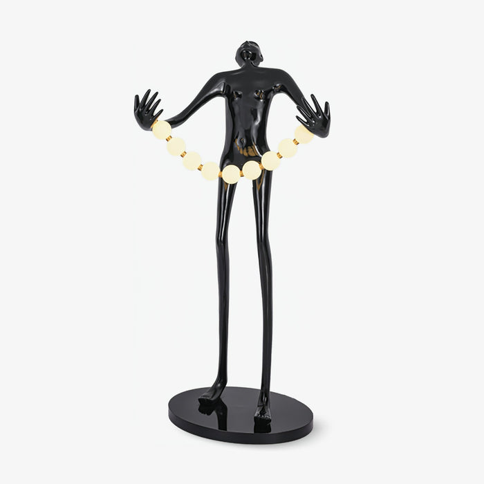 Orb Juggler Sculpture Floor Lamp - Simprolos