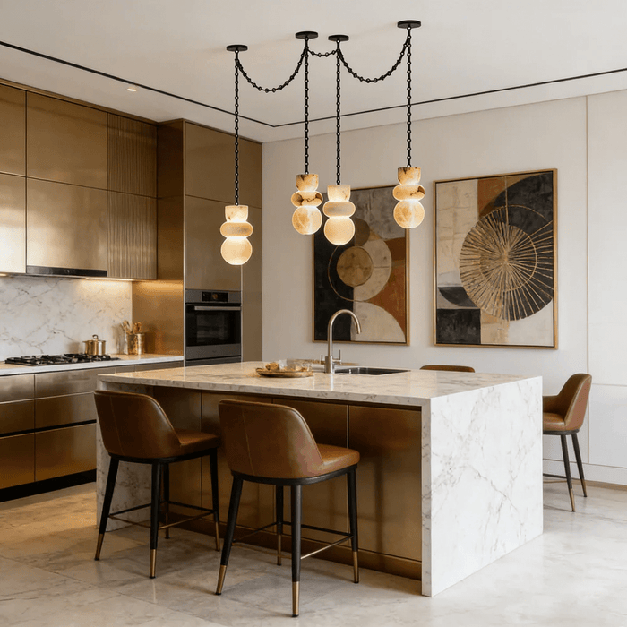 Orba Chain Chandelier - Simprolos