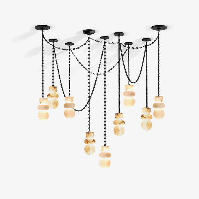 Orba Chain Chandelier - Simprolos