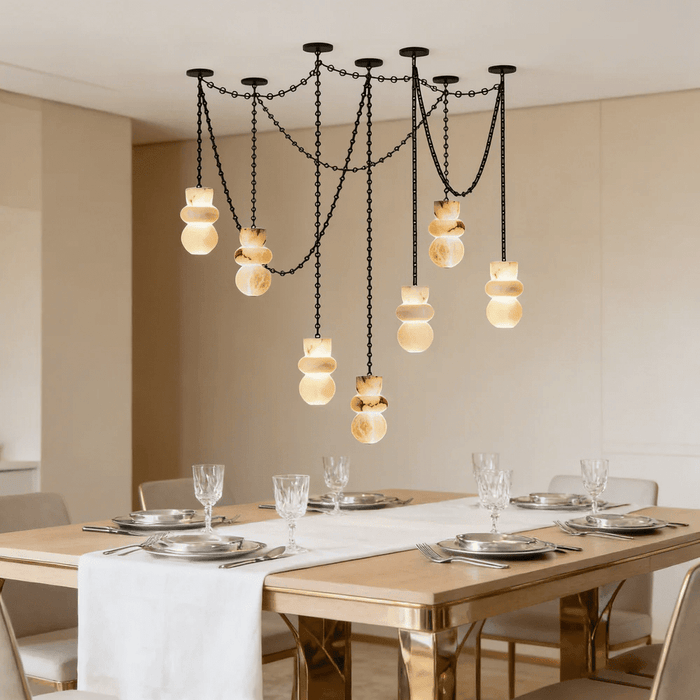 Orba Chain Chandelier - Simprolos