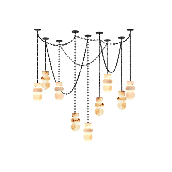 Orba Chain Chandelier - Simprolos