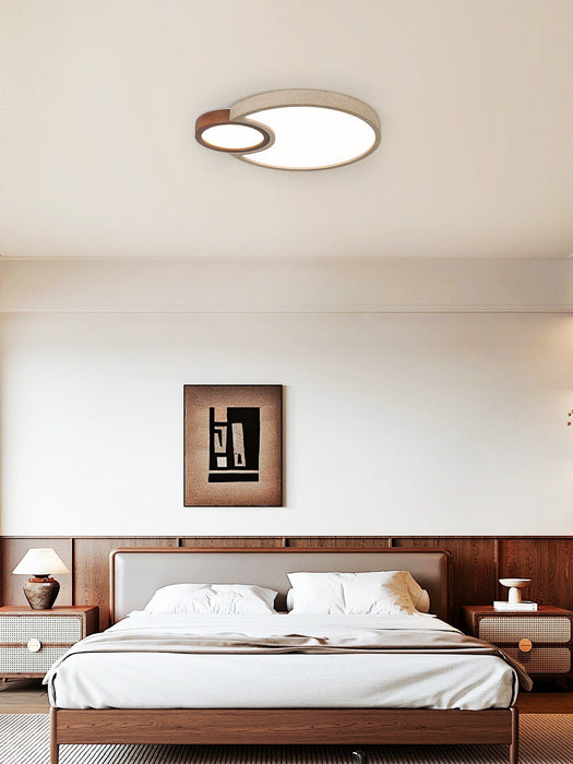 Orba Travertine Ceiling Light - Simprolos