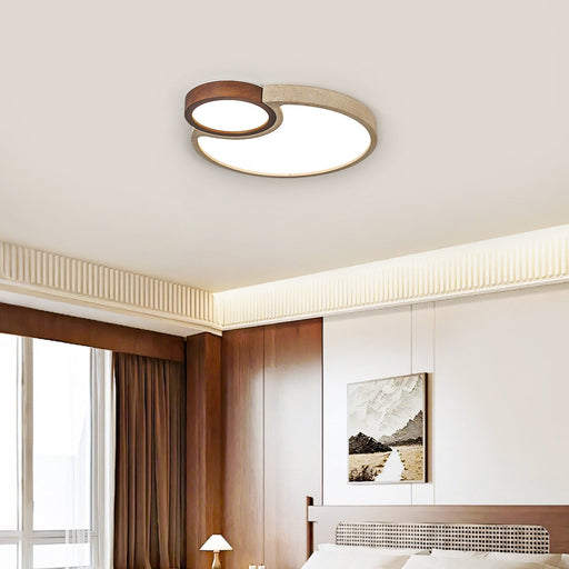 Orba Travertine Ceiling Light - Simprolos