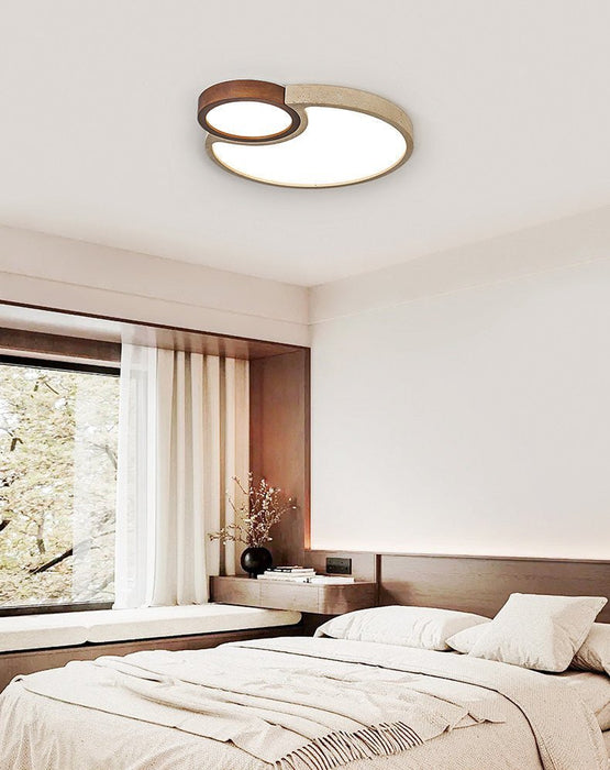 Orba Travertine Ceiling Light - Simprolos