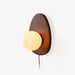 Orba Walnut Plug - in Wall Lamp - Simprolos