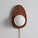 Orba Walnut Plug - in Wall Lamp - Simprolos