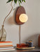 Orba Walnut Plug - in Wall Lamp - Simprolos