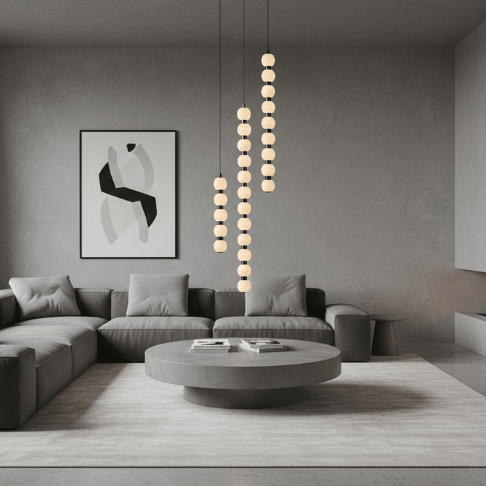 Orbique Alabaster Pendant Lamp - Simprolos