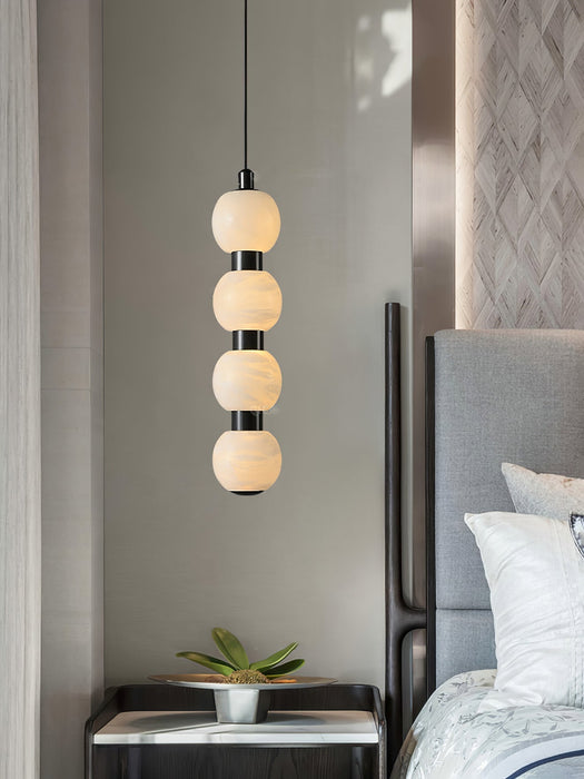 Orbique Alabaster Pendant Lamp - Simprolos
