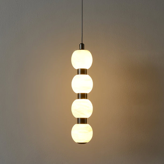 Orbique Alabaster Pendant Lamp - Simprolos