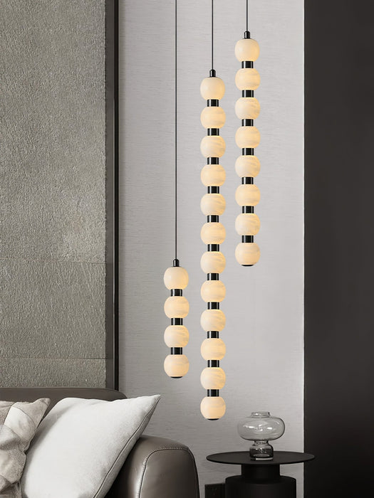 Orbique Alabaster Pendant Lamp - Simprolos