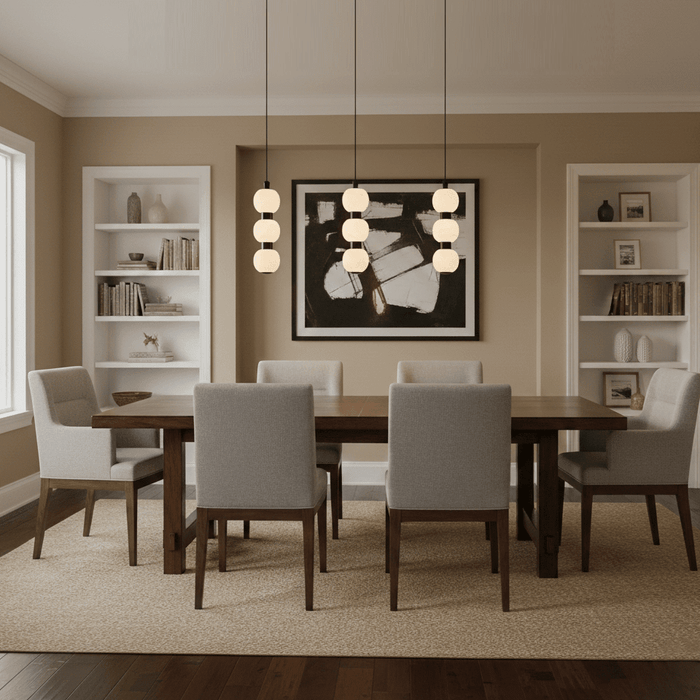 Orbique Alabaster Pendant Lamp - Simprolos