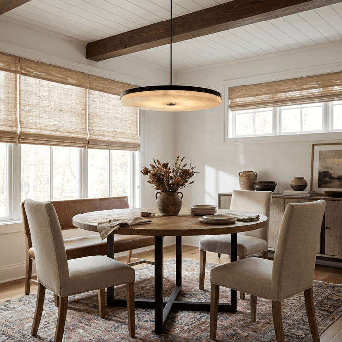 Orbis Alabaster Pendant Light - Simprolos