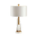 Orbit Metal Alabaster Table Lamp - Simprolos
