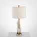 Orbit Metal Alabaster Table Lamp - Simprolos