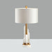Orbit Metal Alabaster Table Lamp - Simprolos