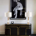 Orbit Metal Alabaster Table Lamp - Simprolos