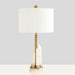 Orbit Metal Alabaster Table Lamp - Simprolos