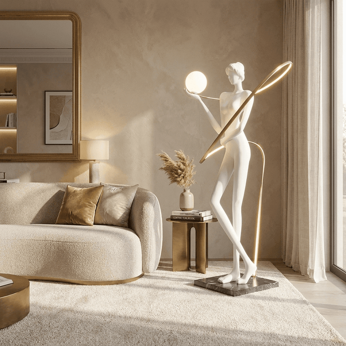 Orbit Muse Sculpture Lamp - Simprolos
