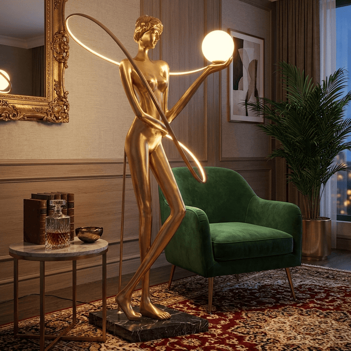 Orbit Muse Sculpture Lamp - Simprolos