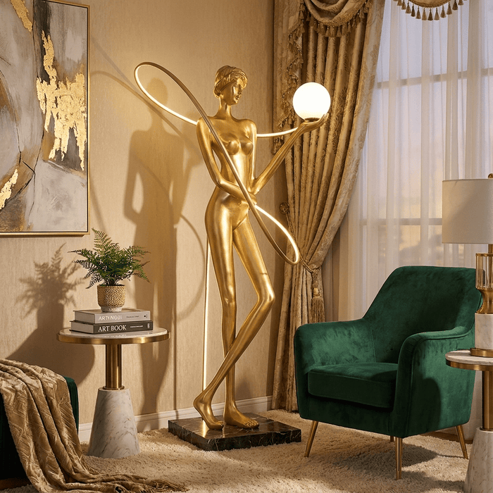 Orbit Muse Sculpture Lamp - Simprolos