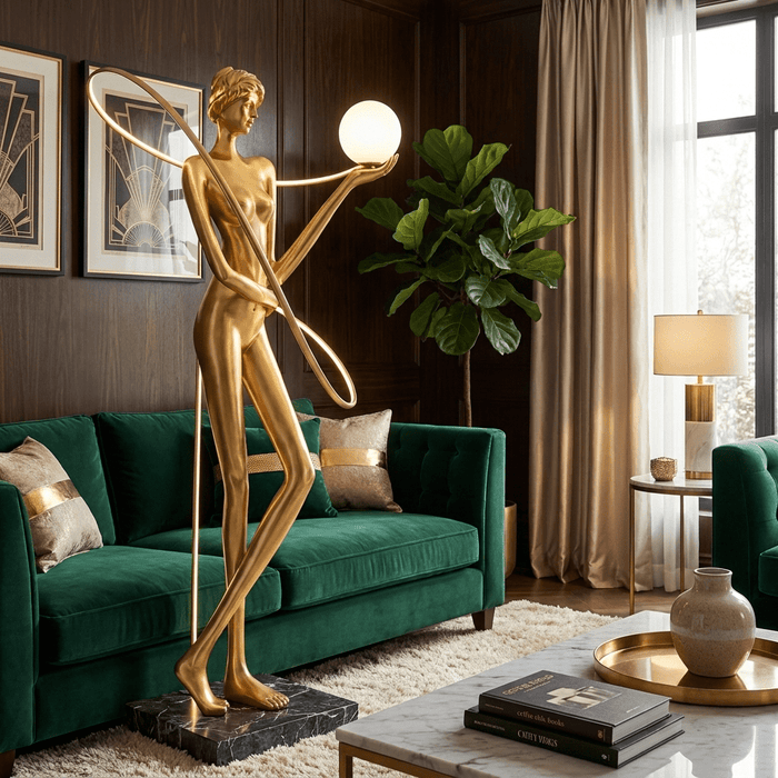 Orbit Muse Sculpture Lamp - Simprolos