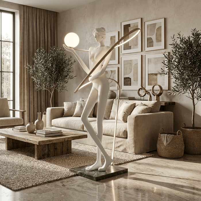 Orbit Muse Sculpture Lamp - Simprolos
