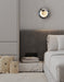 Orbit Pearl Alabaster Wall Light - Simprolos