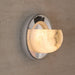 Orbit Pearl Alabaster Wall Light - Simprolos