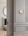 Orbit Pearl Alabaster Wall Light - Simprolos